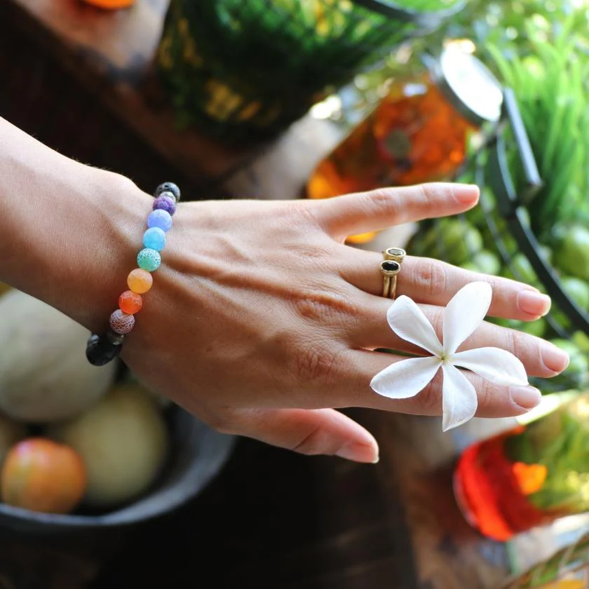 7 Chakra Agate Bracelet - Image 7